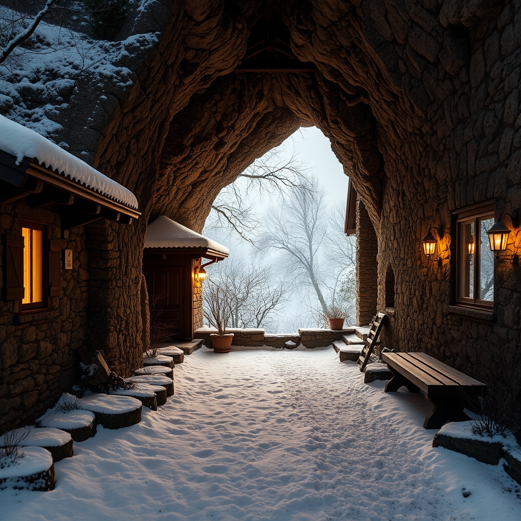 Descubre la aldea de O Cebreiro en invierno - enGalicia