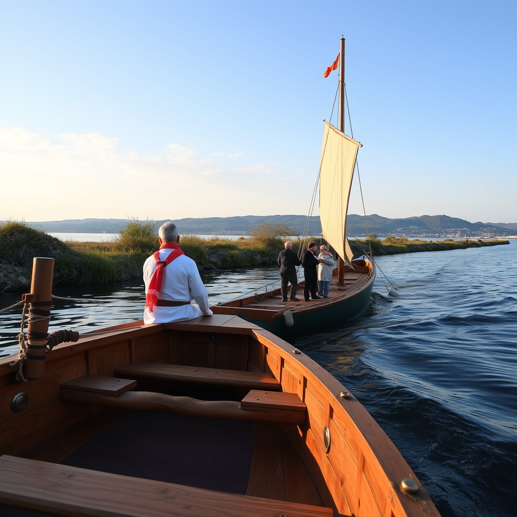 Paseo en barco tradicional por la Ría de Arousa siguiendo el rastro de las bateas - enGalicia