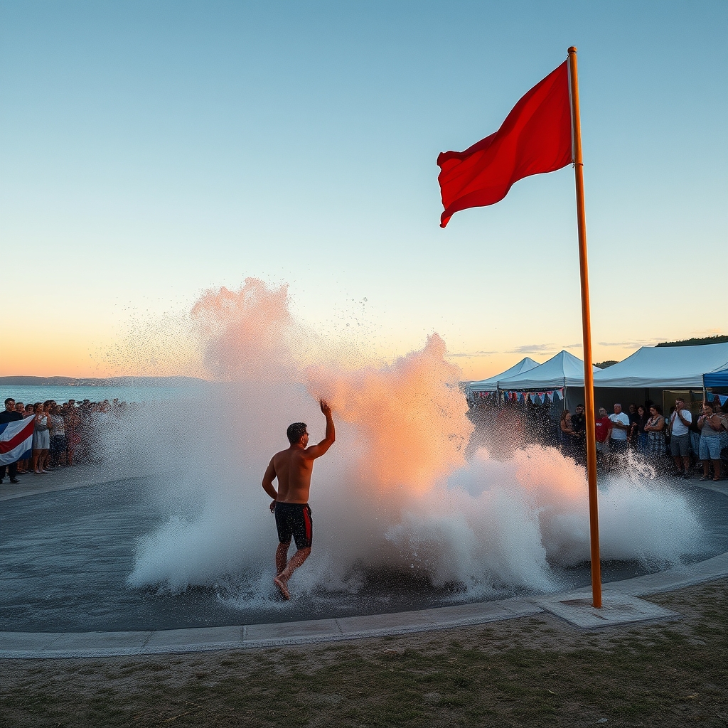 Festa da Auga de Vilagarcía de Arousa: la batalla más refrescante del verano gallego - enGalicia