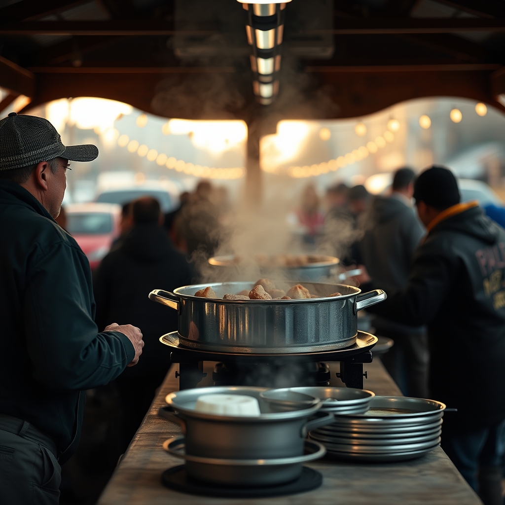 Festa do Cocido de Pontecesures: olla ferroviaria, tradición culinaria, encuentro en la ribera - enGalicia