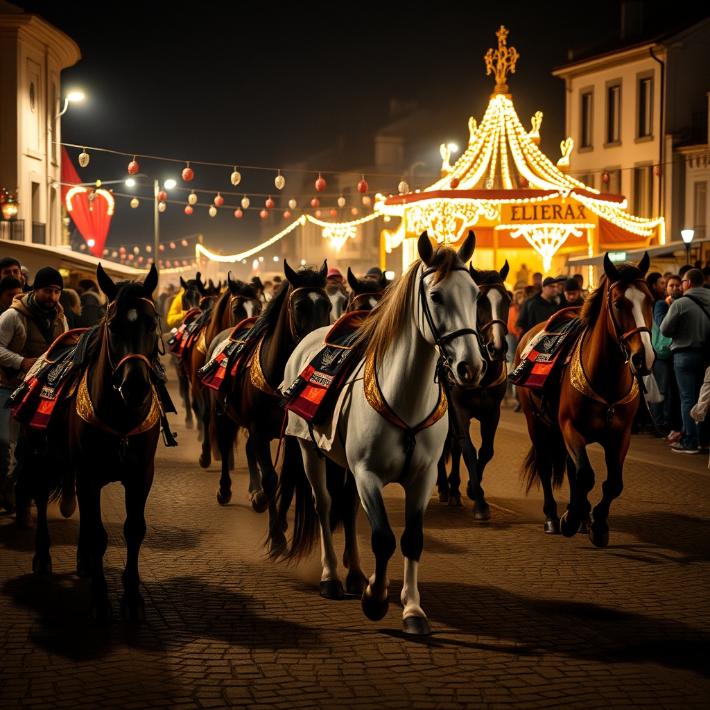 Festa da Malla de Castrelo de Miño: trilla con caballos, tecnología tradicional, demostración etnogr - enGalicia