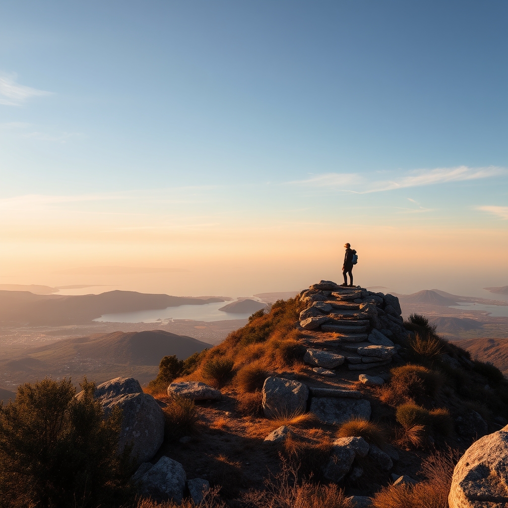 Ascensión al Monte Galiñeiro en Gondomar: panorámicas sobre las Islas Cíes y la ría de Vigo - enGalicia