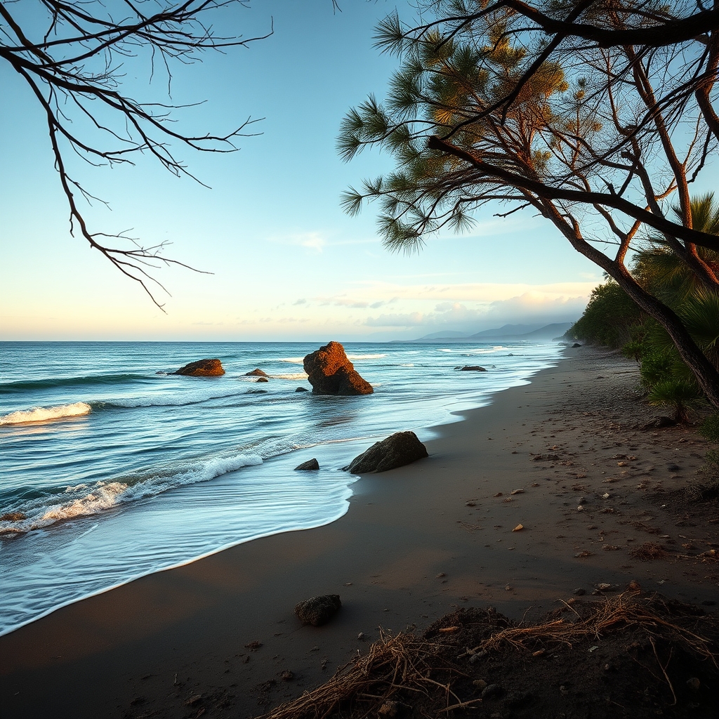 TITULO: Sendero de la Praia de O Espiñeiro en A Pobra do Caramiñal: arenal y paseo marítimo - enGalicia