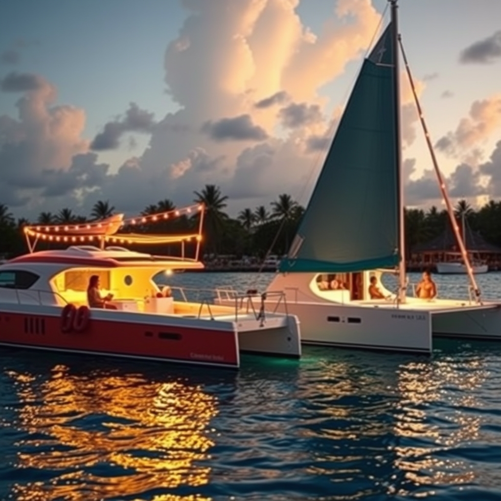 Catamaranes de fiesta vs catamaranes privados en Punta Cana: ¿cuál elegir? - Qué Ver en Punta Cana