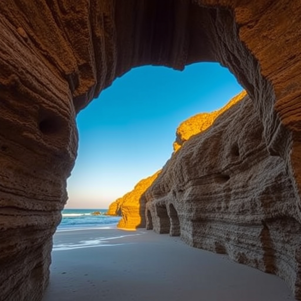 TITULO: Sendero de la Praia das Catedrais en Ribadeo: arcos y acantilados esculpidos - enGalicia
