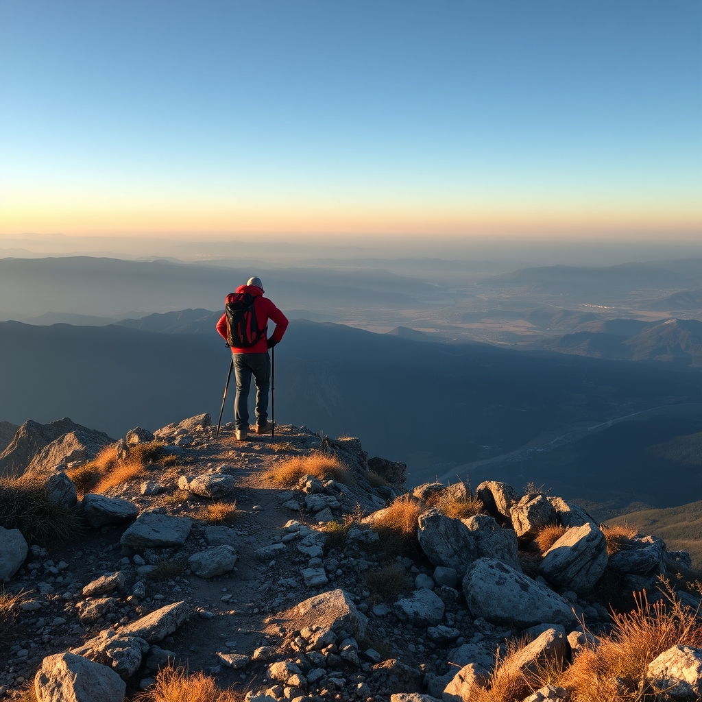 TITULO: Ascensión al Pico de O Narrio en O Caurel: cumbre y vistas al valle de Lóuzara - enGalicia