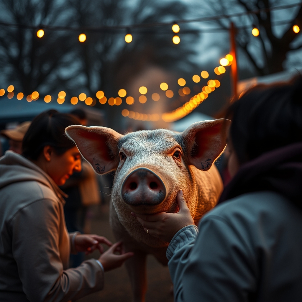 Festa da orella de porco de Melide: tradición porcina na Terra de Melide - enGalicia