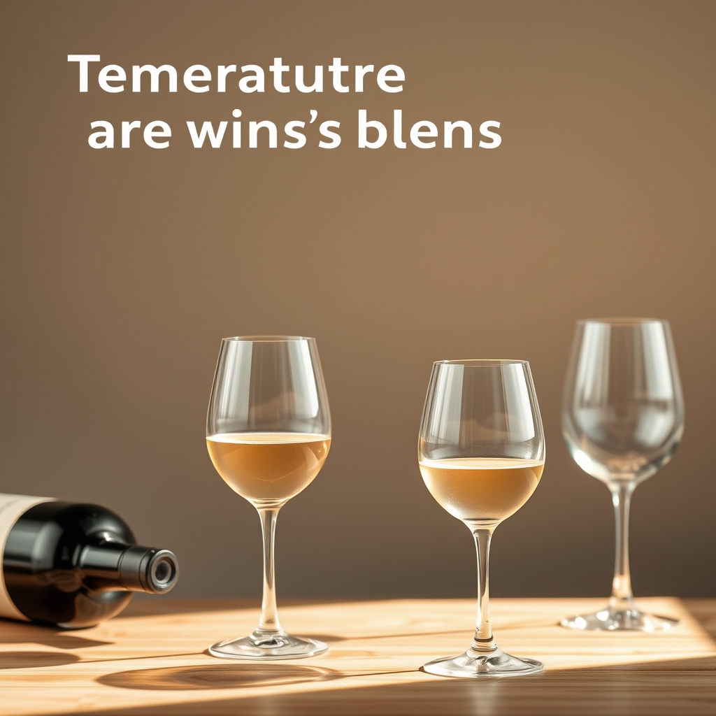 Temperatura ideal para vinos blancos