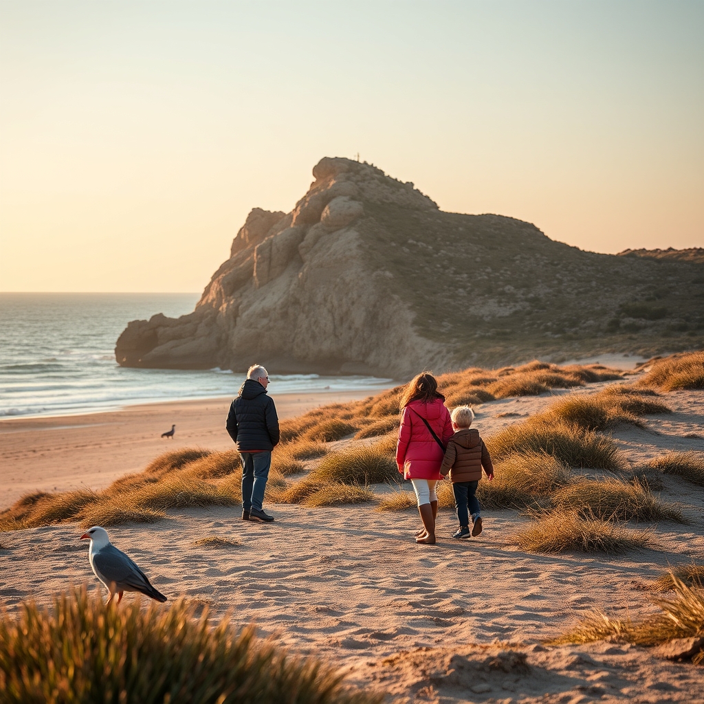 Plan con niños: parque natural de las Dunas de Corrubedo y observación de aves 2 Plan con niños: parque natural de las Dunas de Corrubedo y observación de aves - enGalicia