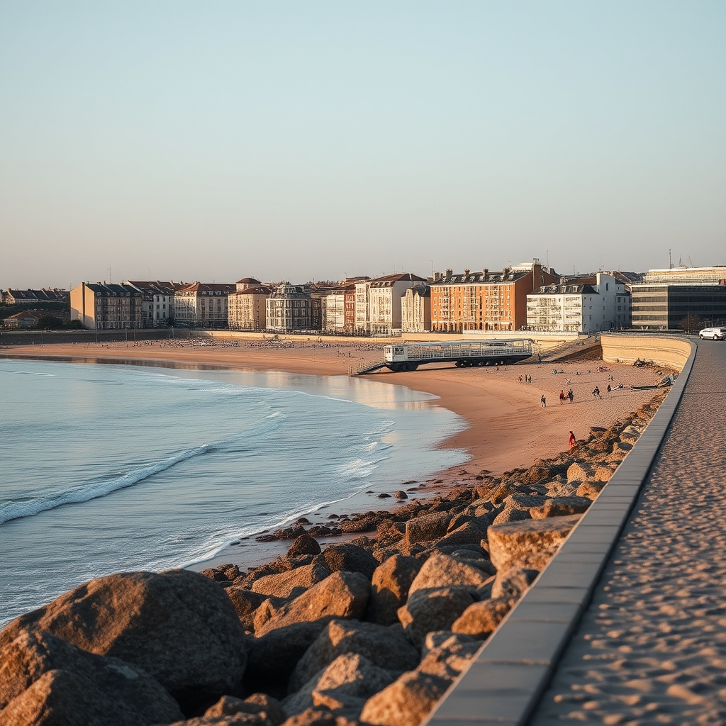 Escapada a la playa de O Portiño (A Coruña): pequeña cala urbana y faro 2 Escapada a la playa de O Portiño (A Coruña): pequeña cala urbana y faro - enGalicia