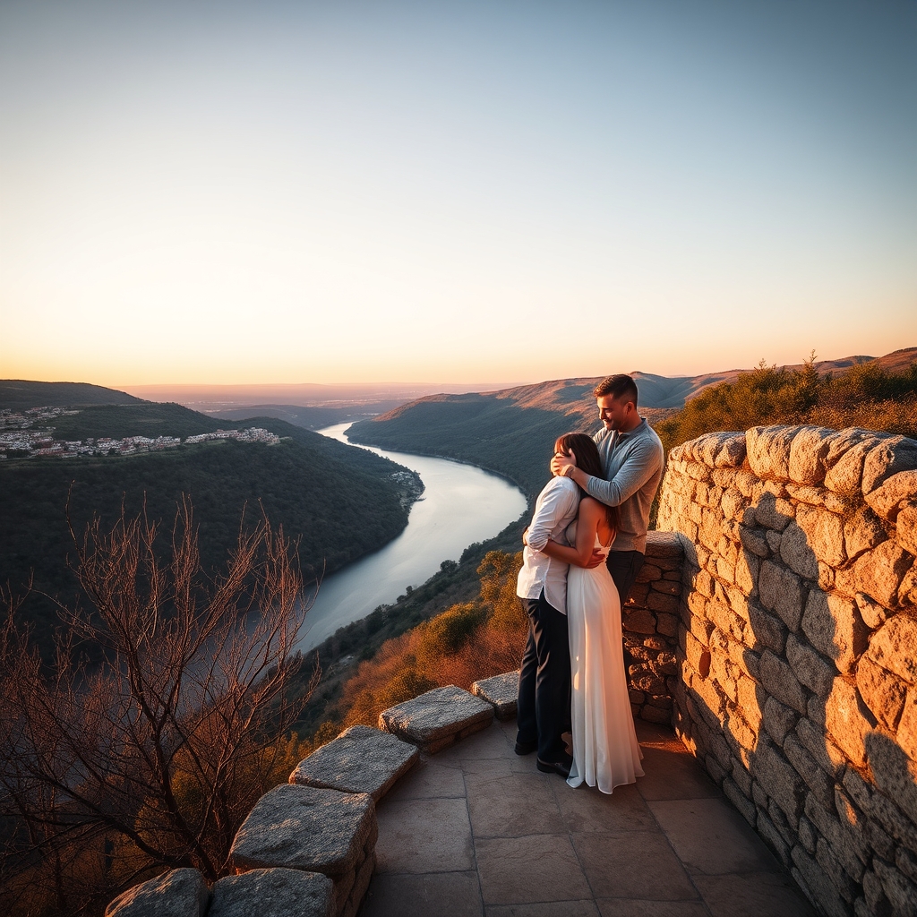 Plan romántico: atardecer en el mirador de San Pedro de Vilanova (Ribeira Sacra) - enGalicia