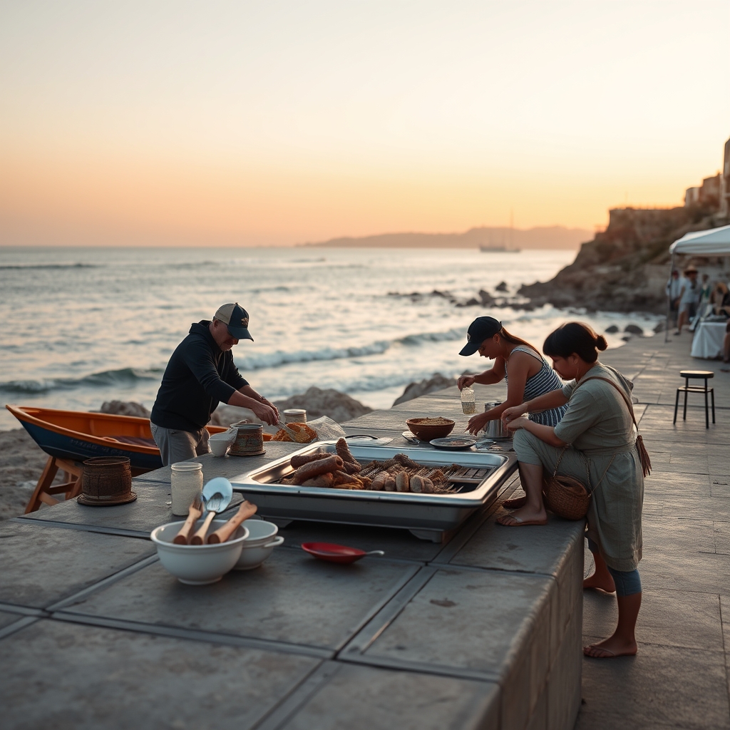 Dónde comer navajas a la plancha en la Costa da Morte con vistas al mar - enGalicia