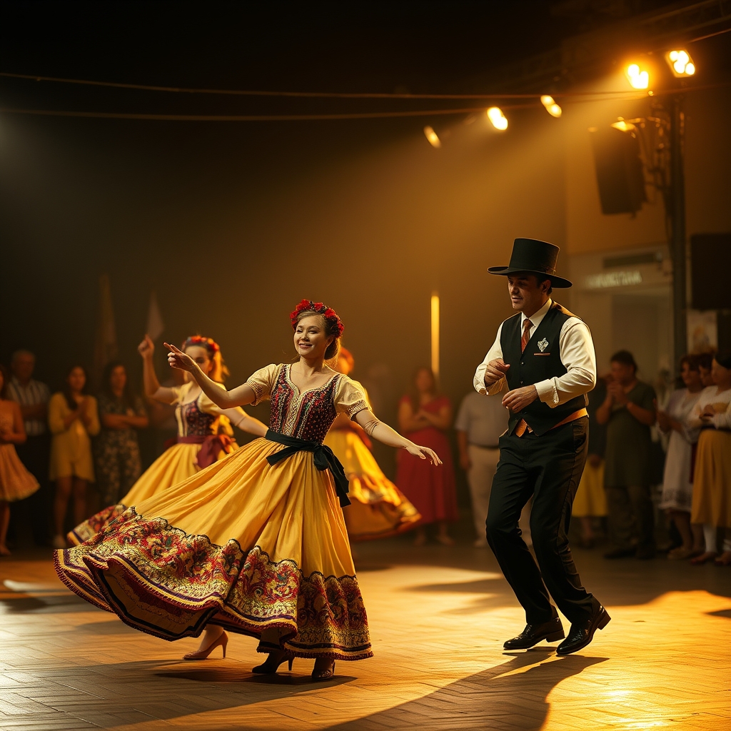 Festival Folclórico de Ortigueira y Santa Marta: danza, folclore y multitud - enGalicia