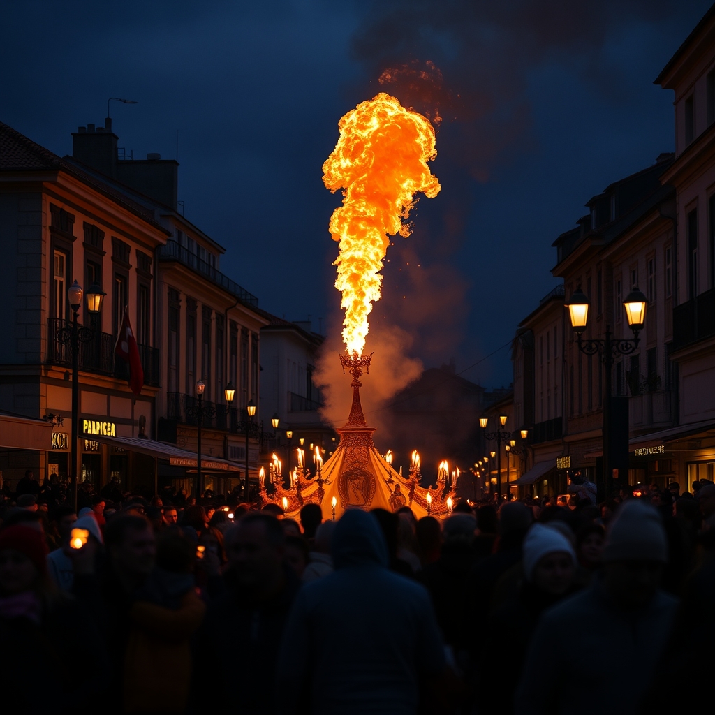 Festas da Peregrina en Pontevedra: devoción, fuegos y procesiones populares - enGalicia