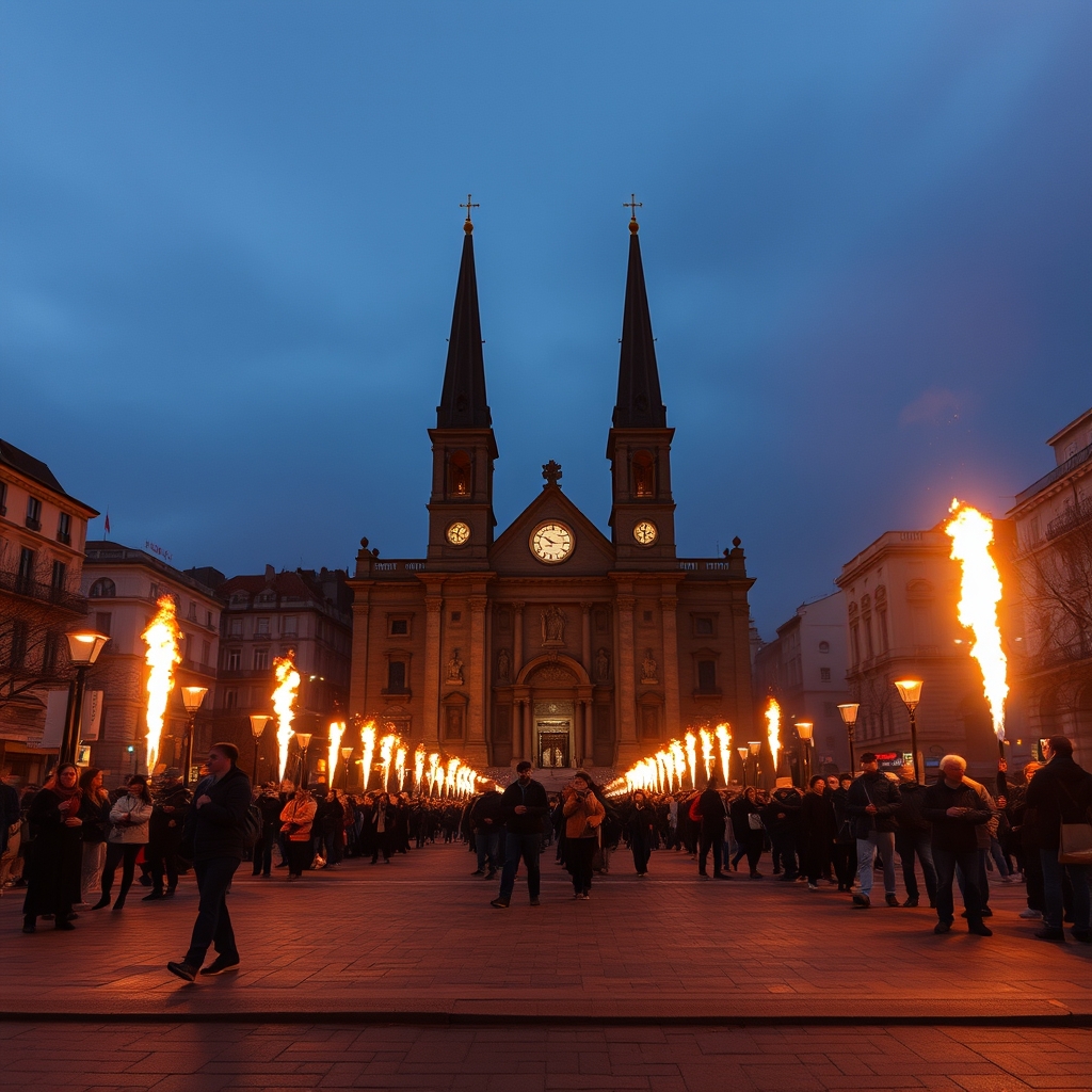 Festas do Apóstolo en Santiago: fuegos, religión y peregrinaje universal 2 Festas do Apóstolo en Santiago: fuegos, religión y peregrinaje universal - enGalicia
