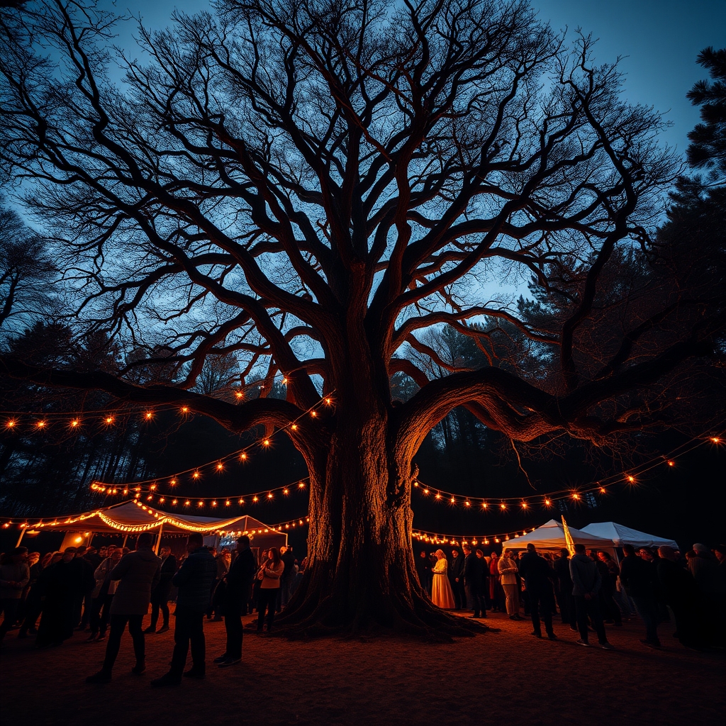 Festa do Carballo en Pobra de Trives: el árbol sagrado de los bosques gallegos - enGalicia
