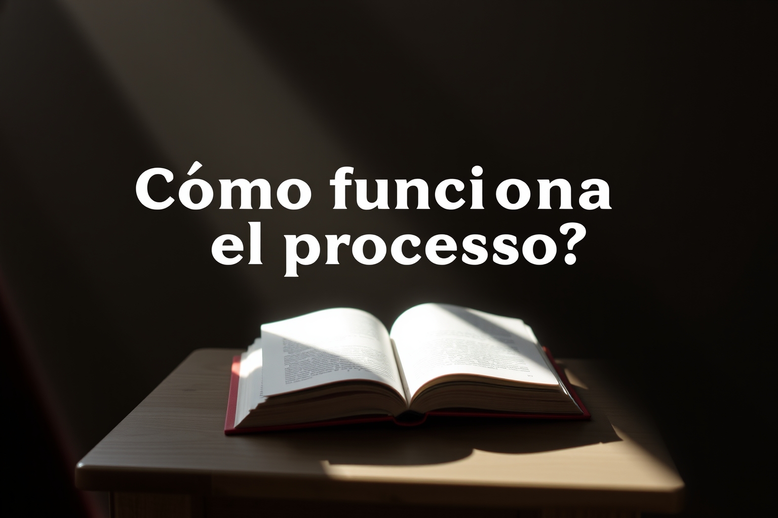 ¿Cómo funciona el proceso?