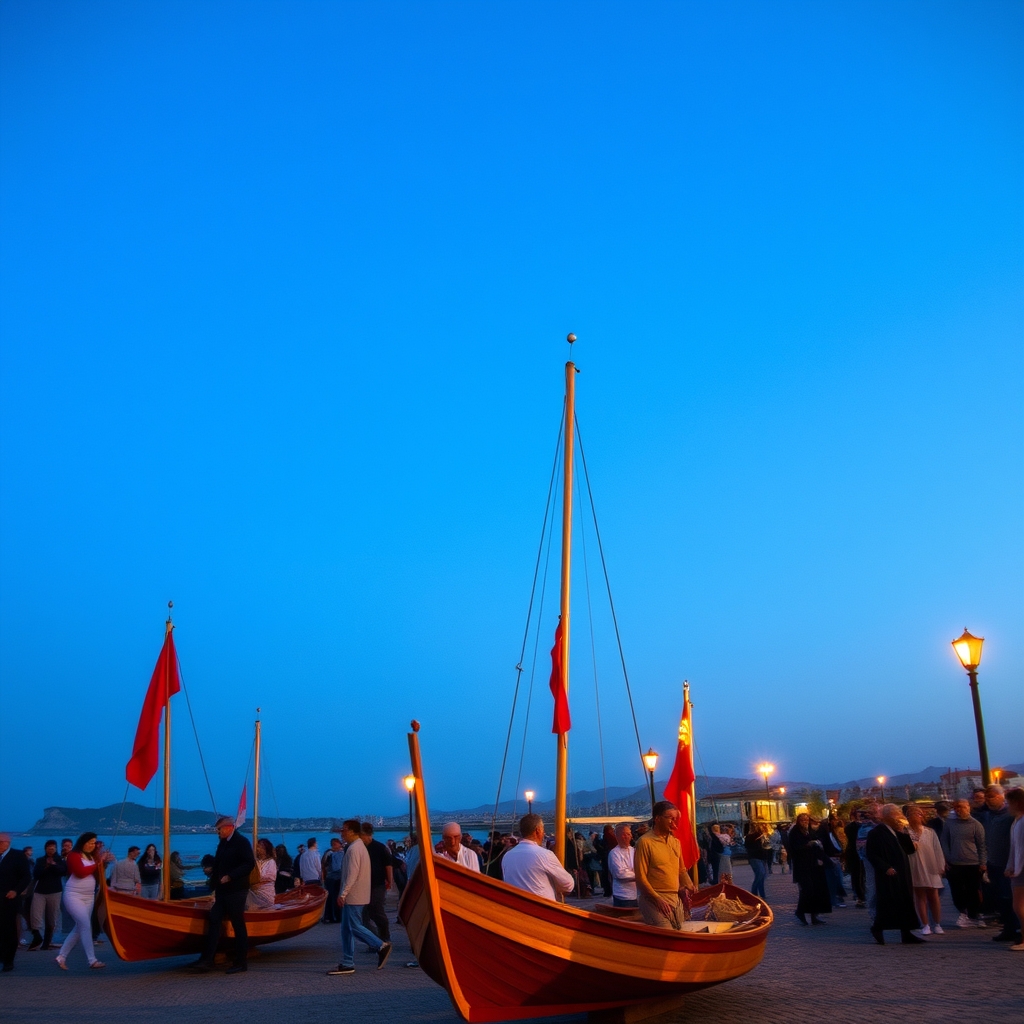 Romería de San Bartolomeu en Vilanova de Arousa: botes, remo y tradición estival 2 Romería de San Bartolomeu en Vilanova de Arousa: botes, remo y tradición estival - enGalicia