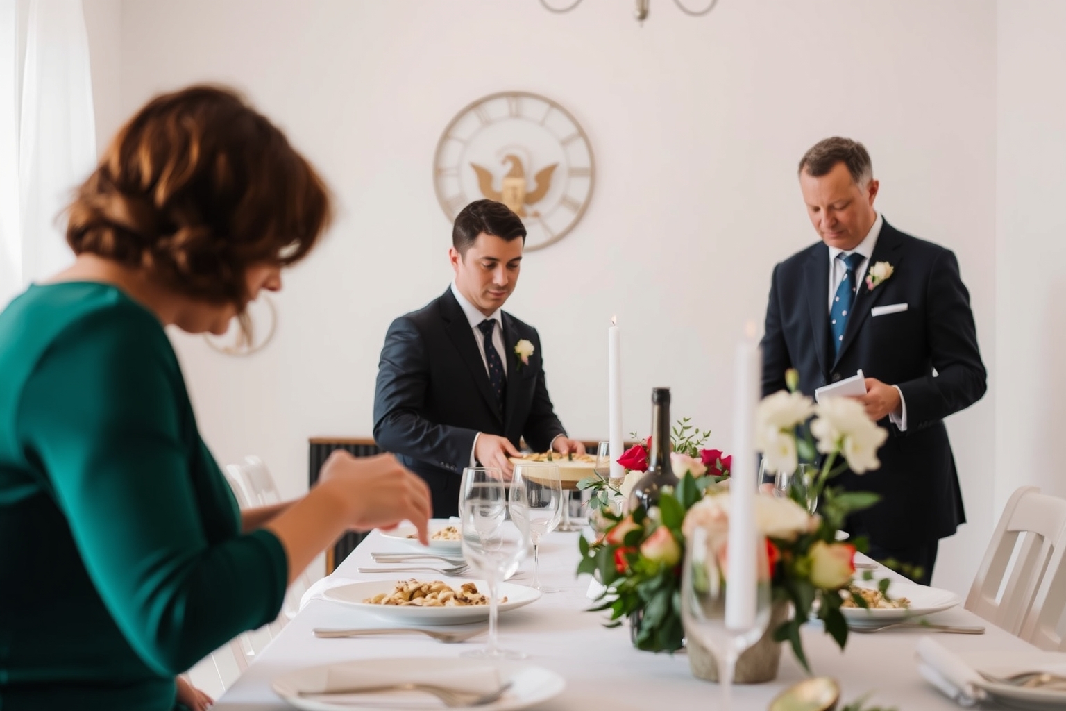 El servicio en la mesa: Choreografía y detalles