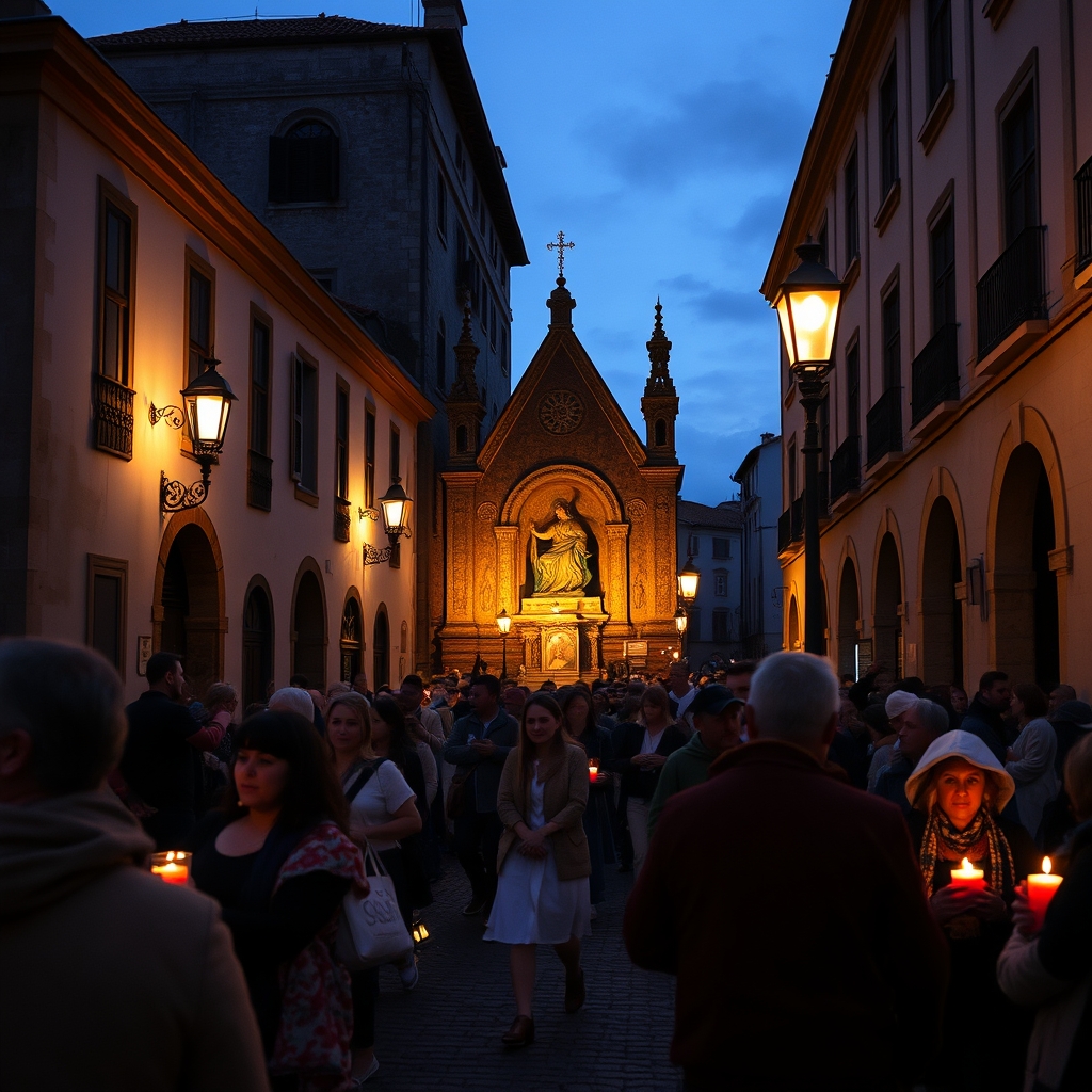 Romería de San Benito de Lerez: música, puestos y devoción en Pontevedra - enGalicia