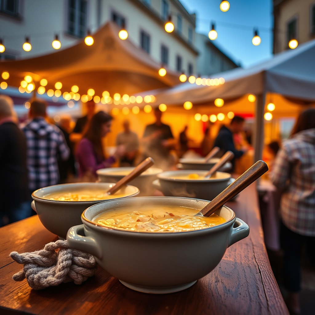 Festa do Caldo de Mourente en Pontevedra: tradición culinaria y ambiente festivo - enGalicia