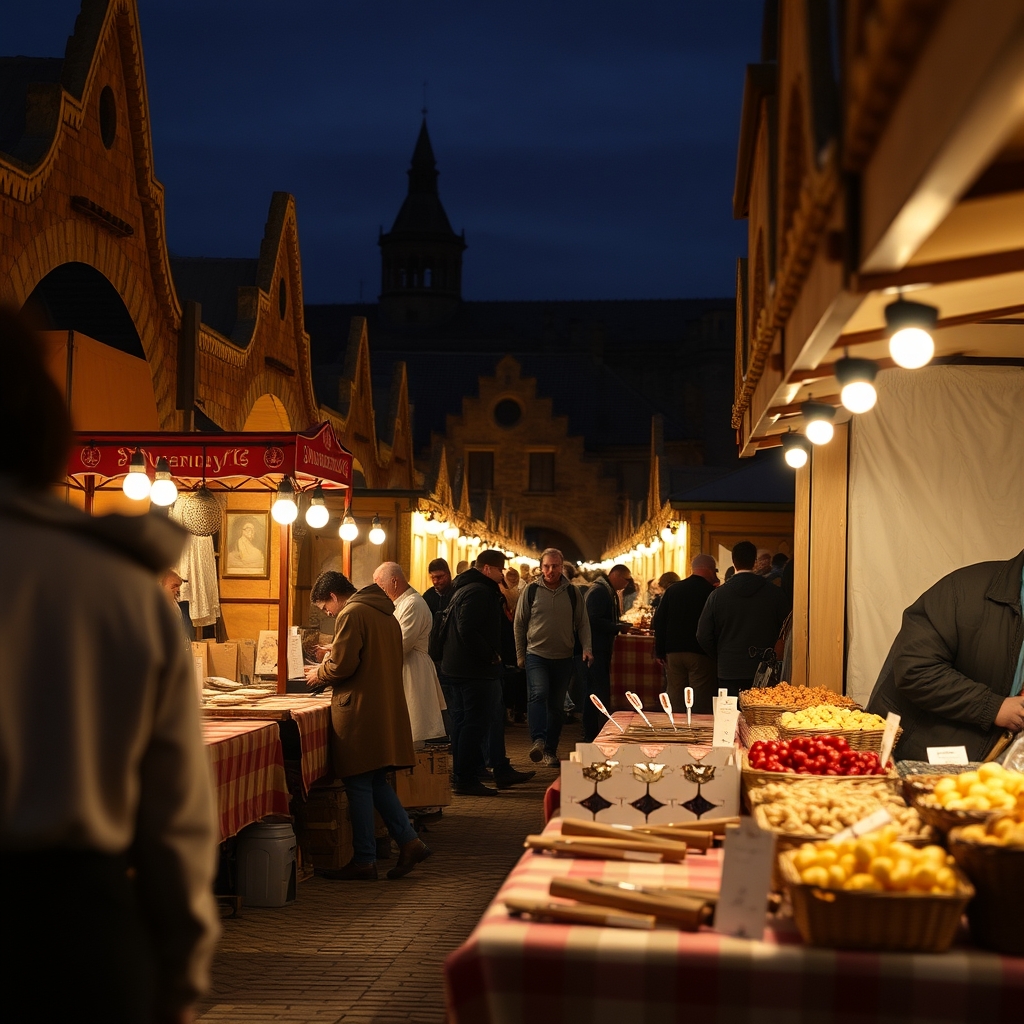 Feira das Marabillas de A Coruña: esencia medieval en la ciudad herculina - enGalicia