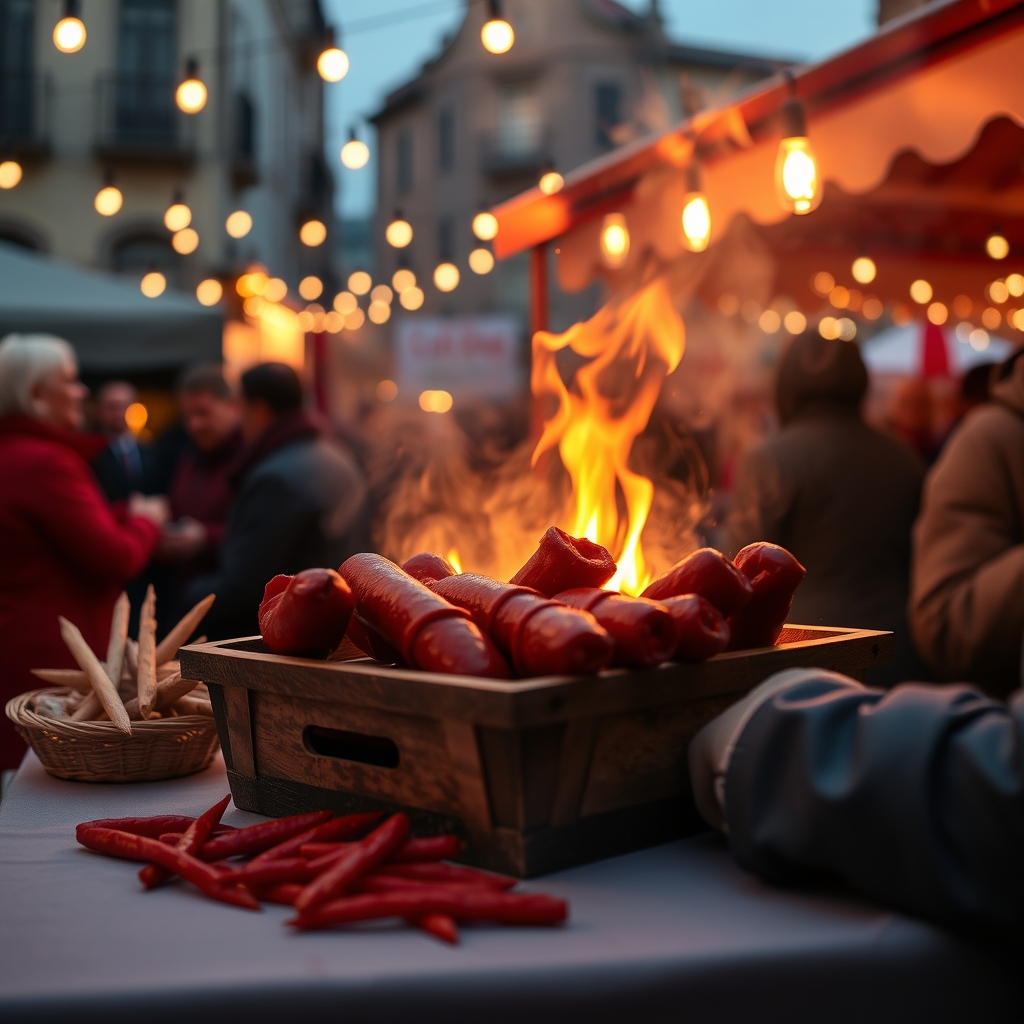 Festa do Chourizo ao Viño de Bembrive: tradición popular y sabor en Vigo - enGalicia