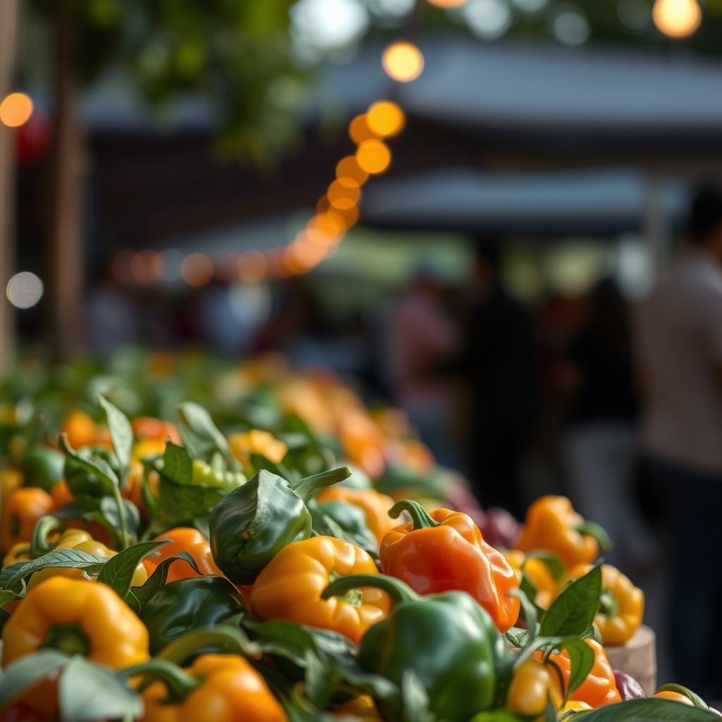Festa do Pemento de Herbón: pimientos con denominación y fiesta popular - enGalicia