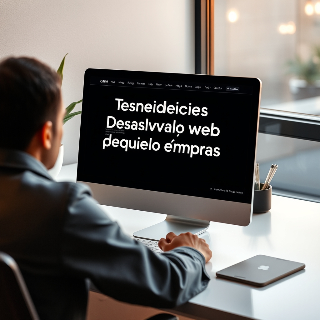 Tendencias Desarrollo Web para Pequeñas Empresas - RedServicio