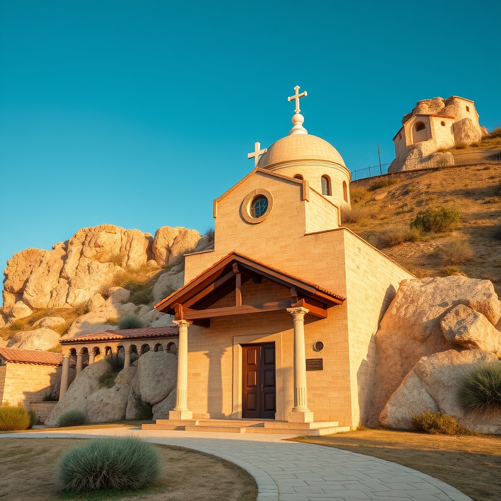 Circuito Patrimonial de Santa Mariña: iglesia rupestre y paisaje de augas santas 2 Circuito Patrimonial de Santa Mariña: iglesia rupestre y paisaje de augas santas - enGalicia