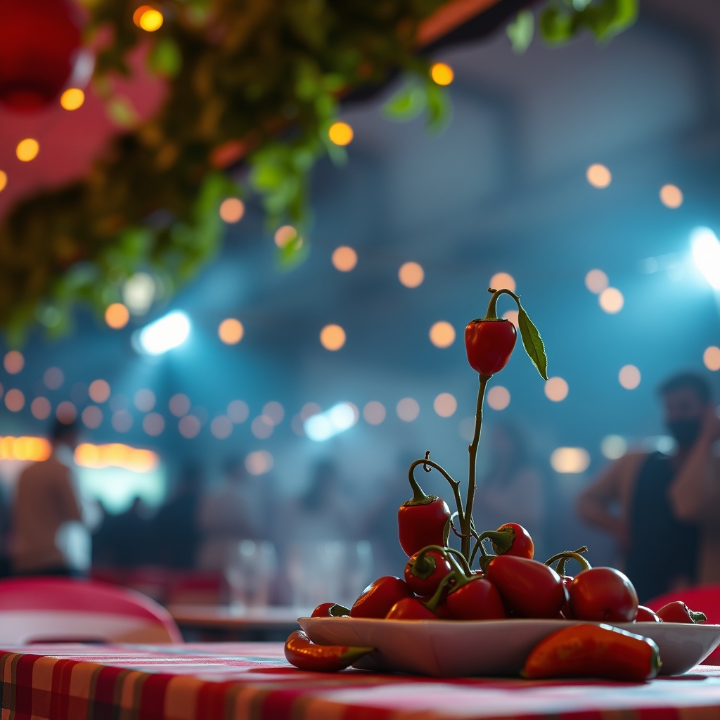 Festa do Pemento en O Couto: pequeño gran pimiento en fiesta tradicional - enGalicia
