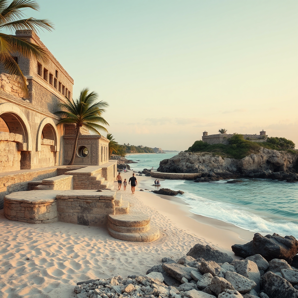 Tulum: Zona Arqueológica Frente al Mar, Playas y Precios 2024 - Turismo en México