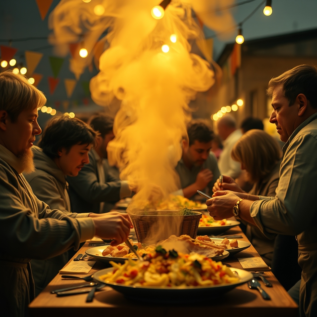 Festa do Pote en O Incio: celebración popular y gastronomía tradicional - enGalicia