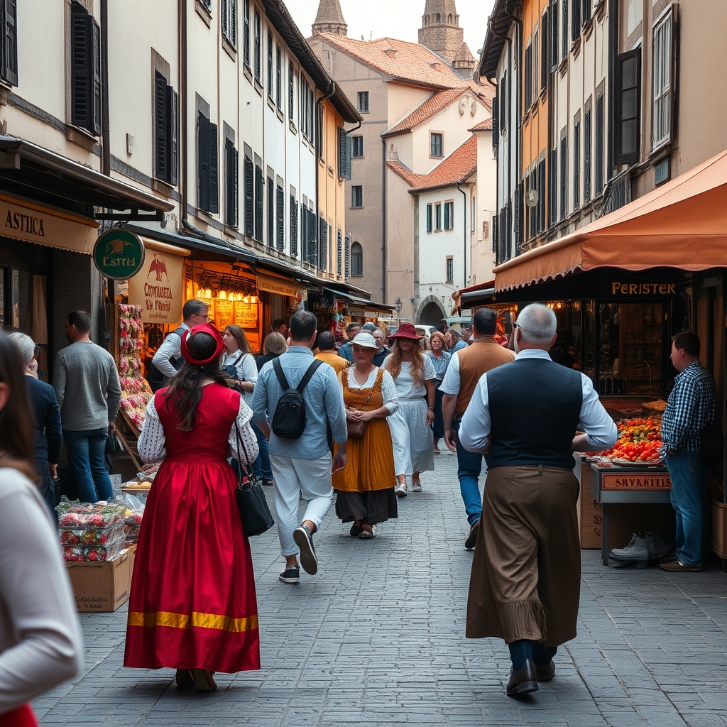 Feira Franca de Pontevedra: viaje medieval, trajes y mercados históricos - enGalicia