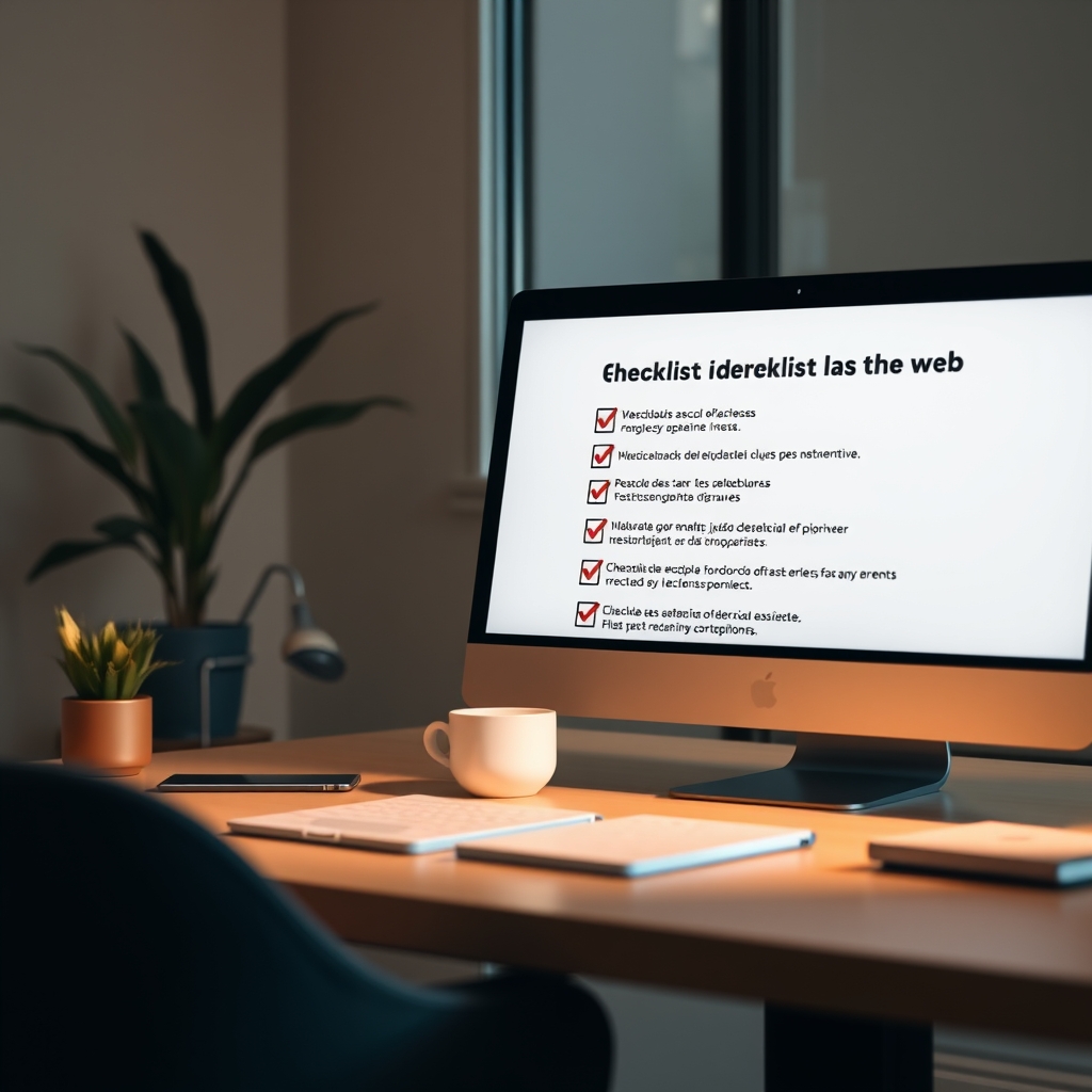 Checklist de Lanzamiento Web: 20 Puntos Clave antes de Publicar - Xtudio Gráfico