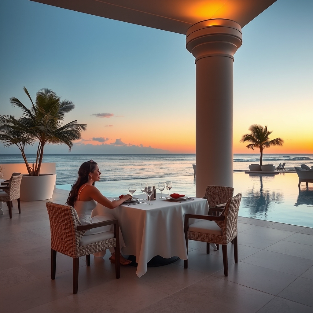 Cena romántica Cancún: dentro y fuera del Imperial Las Perlas - Imperial Perlas