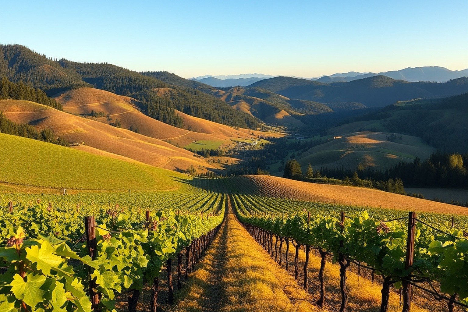 Clima y terroir: la Côte d'Or frente a los valles de Oregon