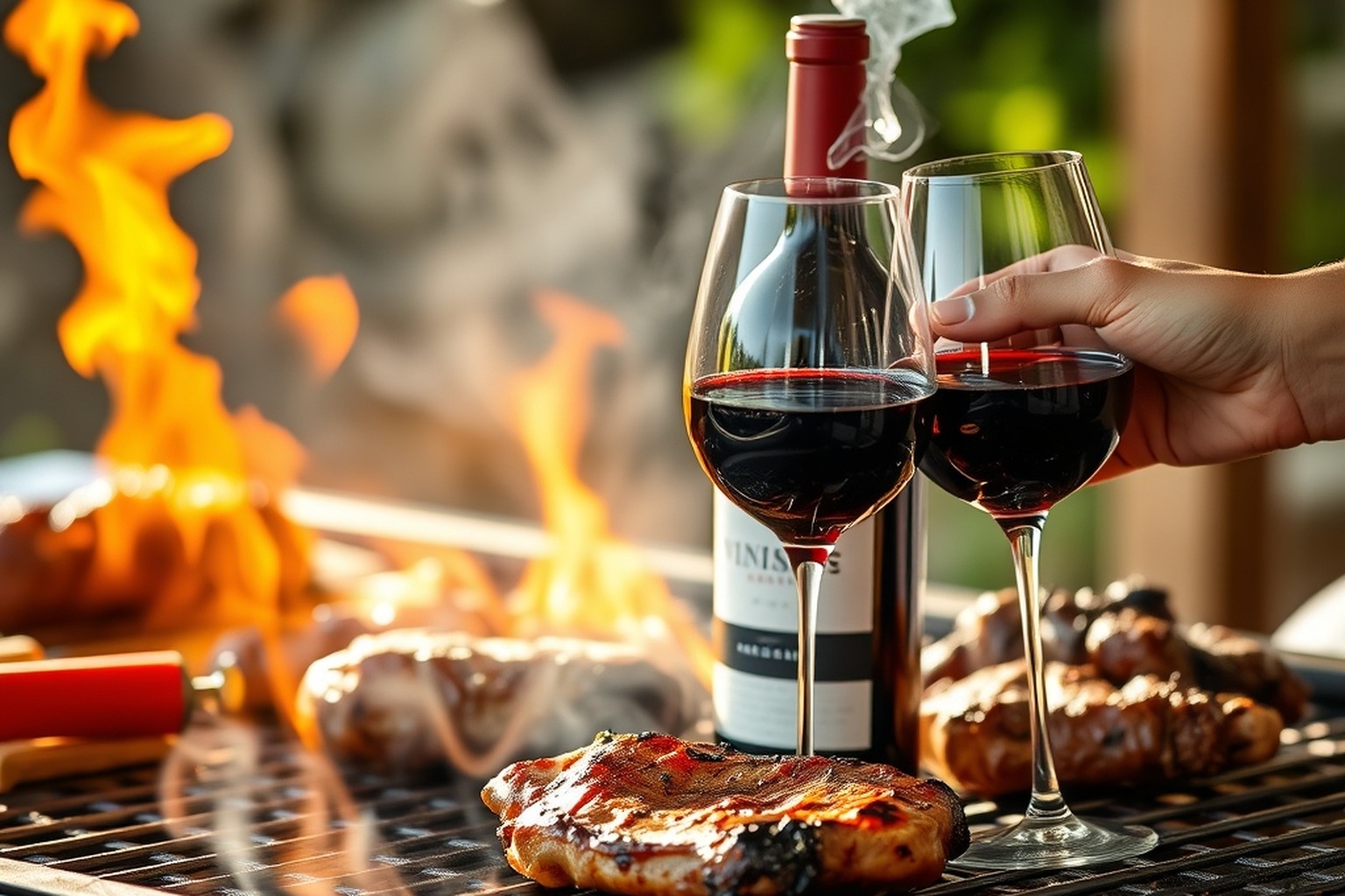 Temperatura de servicio y cómo servir el tinto en una parrillada